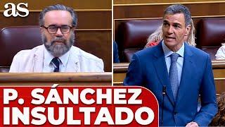 El INSULTO de un diputado de VOX a PEDRO SÁNCHEZ en el CONGRESO