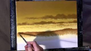 Time Lapse Speed Acrylic Painting Landscape Art By Tim Gagnon GagnonStudio