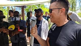 En direct : Site visit de Shakeel Mohamed sur l'île-aux- Bénitiers