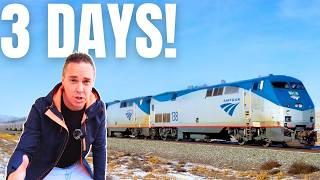 I Spend 52 hrs On An Amtrak Sleeper Train - San Francisco to Chicago