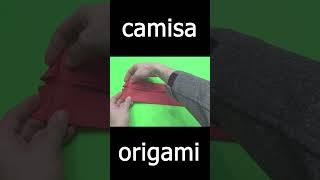 camisa de papel #camisa #tutorial #videos #shorts