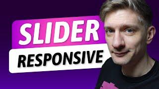 Responsive Slider mit HTML, CSS und JavaScript