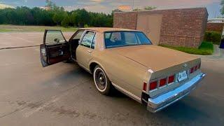 CHEVY CAPRICE GETS NEW MOD. OLD-SCHOOL IS GOING UP. #oldschool #chevy #cars