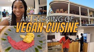 Vegan Cuisine & 5 Star Entertainment! ft. Violinist Gio Antoine & Guiltless @ Akasha! | VLOG!