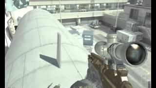 CoD MW3. Terminal. Как быстро запрыгнуть на крышу самолета.