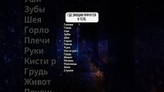 Тело расскажет о тебе . Сигналы тела . Смотри описание #психосоматика #тело #эмоции #узнатьсудьбу