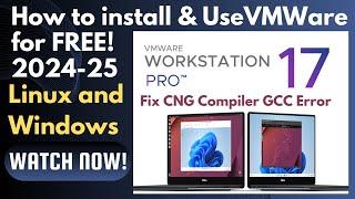 Free to use VMWare WorkStation Pro How to install in Linux and Windows. Important info for Linux!