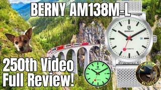 Berny AM138M Fully Lumed Dial Watch Review