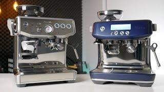 Breville Barista Pro vs Barista Express Impress