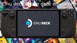 How to install Emudeck on steam deck!