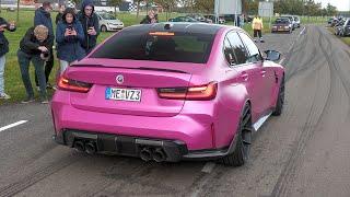 Sportscars Accelerating - BURNOUTS, 1000HP Turbo S, iPE GT3 RS, Techart GT Street R, BRABUS E63 AMG