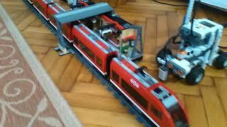 Lego 7938 XL Train controlled with Mindstorms NXT and HiTechnic IRlink Sensor