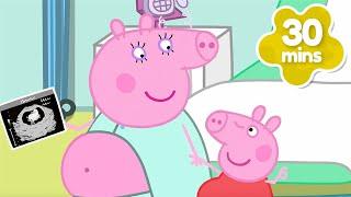 Mummy Pig's Pregnancy Journey  EVIE'S ARRIVAL THIS FRIDAY!  Peppa Pig Full Episodes | 30 Minutes