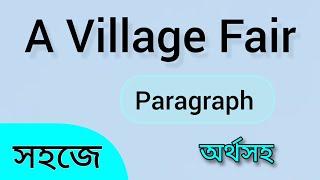 A village fair paragraph. Paragraph on a village fair. Village fair paragraph. A village fair.