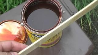 Морилка, как её наносить и как глубоко она проникает? How to - Wood Stain