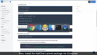 AddChat Laravel Lite - Getting Started