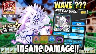 7 Star Boros (Alien Boss Final) w/ Insane Damage in Extreme Infinite | Roblox All Star Tower Defense