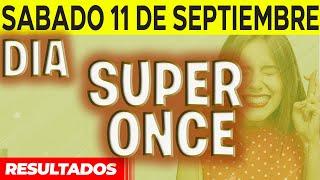 Resultado del sorteo Super Once Dia del Sábado 11 de Septiembre del 2021