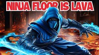 Floor is Lava Ninja Game | Fun Brain Break & Movement Activity for Kids | Indoor Workout Exercise