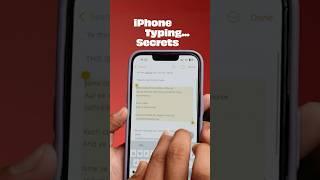 STOP Making These iPhone TYPING Mistakes