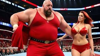 Big Show Vs Rhea Ripley | WWE SMACKDOWN | INTERGENDER MATCH FEMALE WRESTLING | JUNE 15 , 2025