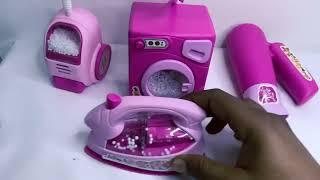 5 Minutes Satisfying with Unboxing 4 PinkMini Appliances | ASMR No Talking