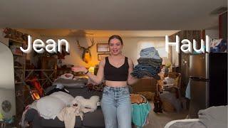 JEAN TRY ON- best jeans to fit your body!