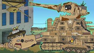 A Zombie Monster: The Tank-Eater - Cartoons about tanks