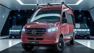 Inside the Luxurious 2025 Mercedes-Benz Sprinter Jetvan – Ultimate Road Travel Redefined!"