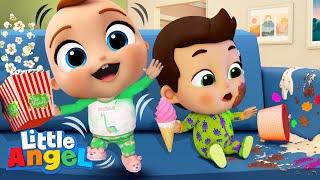 Sleepover With Friends | Good Manner Songs & Nursery Rhymes By Little Angel