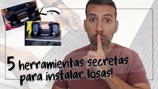 5 Herramientas SECRETAS Para instalar losas Que No Sabías Que Necesitas