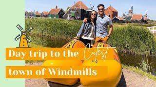 Day trip to the adorable Dutch town of Zaanse Schans in Zaandam | Windmills, Cheeses 