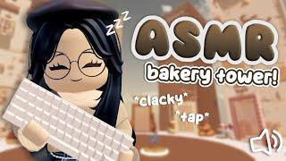 Roblox Keyboard ASMR - BAKERY TOWER! *Clacky!*