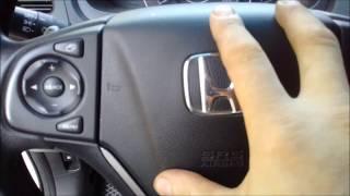 снять и разобрать руль HONDA CRV