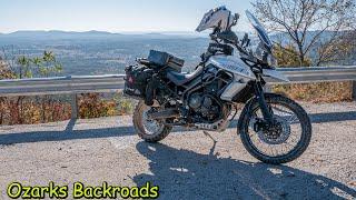 Arkansas Little Grand Canyon Expedition on the Triumph Tiger