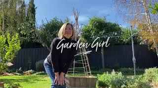 Garden Girl - Teepee Time!