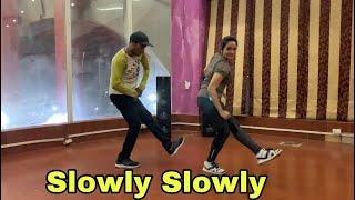 SLOWLY SLOWLY | GURU RANDHAWA ft. PITBULL | Dance Choreography | Rohan Rokade | Priyanka Rokade |