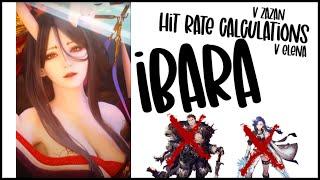 WOTV Ibara Hit Rate Calculations! Accuracy and Evasion formula explained!