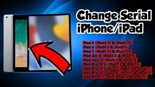 How to Change Serial Number iPhone/iPad Without DCSD Cable | iPhone/iPad Change SN By Unlock Tool.