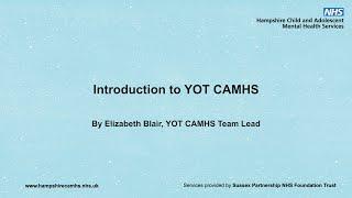 Forensic CAMHS - Youth Offending Team