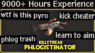 The Cheating Phlog Pyro9000+ Hours Experience (TF2 Gameplay)