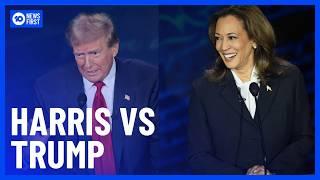 Kamala Harris vs Donald Trump: Wild Debate Moments | 10 News First