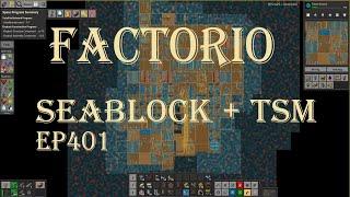 Factorio 1.1 Seablock + TSM EP401 Module production enhancements