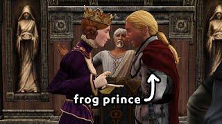 Marrying a frog prince in Sims Medieval... (Streamed 1/25/22)