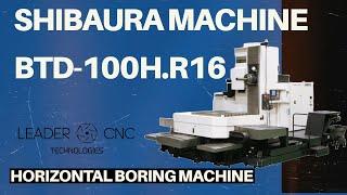 Designed around a full rotary B axis table - BTD-110H.R16