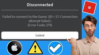 Error code 279 Roblox mobile 2024 | how to fix error code 279 Roblox mobile | Roblox error code 279