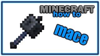 How to Craft and Use a Mace in Minecraft! (1.21+) | Easy Minecraft Tutorial