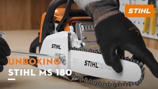 Motorsäge STIHL MS 180 Unboxing