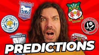 Championship 25/26 bookies PREDICTIONS!
