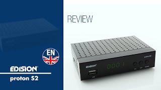 EDISION PROTON S2 Digital Satellite Receiver FTA DVB-S2 (EN)